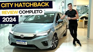 Avaliação Detalhada do Novo Honda City Hatchback 2024  Ficha Técnica e Impressões de Condução [upl. by Schofield525]