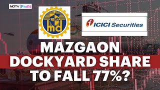 Sharp Fall In Mazagon Dock Share Price Expected  Watch What Brokerages amp Experts Have To Say [upl. by Nihs692]