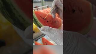 Watermelon seeds removal🍉🍉🍉fooddivingfoodstreetfoodjuicyfruitwatermelonytfruitcuttingtasty [upl. by Susejedairam]