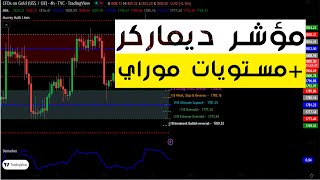 Demarker indicator  كيف نتداول مؤشر ديماركر مع مستويات موراي بإحترافية ؟ [upl. by Sldney777]