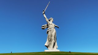 Volgograd Stalingrad Russia 4k  Mamayev Kurgan  Walking tour [upl. by Erme726]