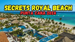 Secrets Royal Beach Punta Cana  Hotel Tour 2024 Punta Cana Dominican Republic [upl. by Aid]