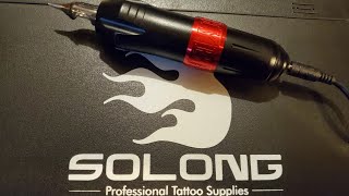 Solong Tattoo Kit Rotary Machine Pen [upl. by Saerdna]