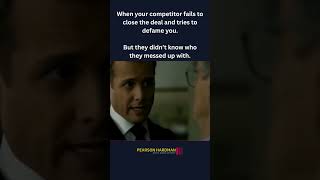 Harvey Specter Angry  Best Dialogue from Suits  Mikes Ross shorts shortvideo [upl. by Rebmeced258]