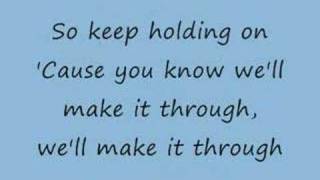 Keep Holding On  Avril Lavigne lyrics [upl. by Llednav]