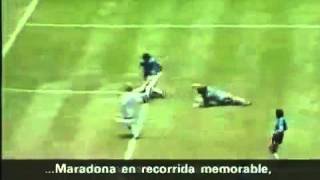 Maradona gol Argentina Inghilterra mondiali del 1986 [upl. by Otrebcire]