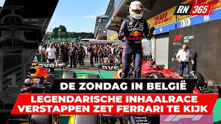 Legendarische inhaalrace Verstappen zet Ferrari te kijk  RacingNews365 [upl. by Aitselec]