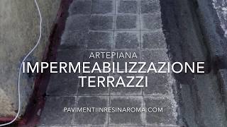 come impermeabilizzare una terrazza [upl. by Dhu]