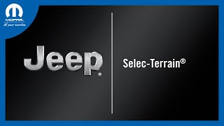 SelecTerrain®  How To  2025 Jeep Vehicles [upl. by Nnaylrebmik]