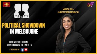 Political Showdown in Melbourne Mariam Riza Candidate for Lord Mayor on FACE TO FACE [upl. by Adiel]