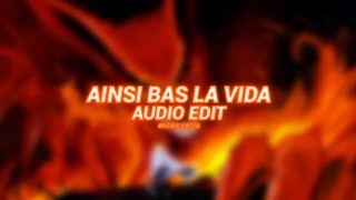 Ainsi Bas La Vida  Indilla edit audio [upl. by Dnomaid46]