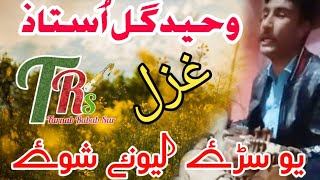 Waheed Gul Ustaz Pashto Song Yo Sarhe Lewane ShwePashto Ghazal Pashto Rabab Mange [upl. by Legra]