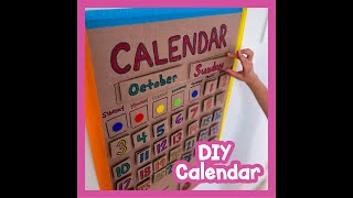 Learning the Months of the Year  DIY Calendar [upl. by Behnken]