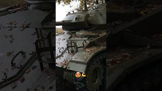 M24 Chaffee Kleinen Panzer gefunden 🤩💪 Small tank found ww2 tank panzer shorts [upl. by Arbed]