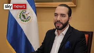 In full President of El Salvador on migrant deaths Trump and tackling corruption [upl. by Boyden]