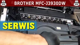 BROTHER MFCJ3930DW 🖨️ Serwis [upl. by Ajtak387]