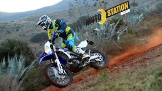 Essai Yamaha WR450F 2016 [upl. by Assilem]