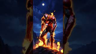 Burning Ironman Faces Off Skull Man 02 [upl. by Akira]