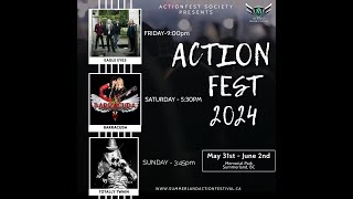 Actionfest 2024 Headliners [upl. by Peisch]