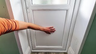 How To Fit A uPVC Door Panel [upl. by Wilinski]