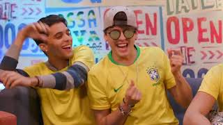 Live de CNCO desde Brasil [upl. by Llerot]