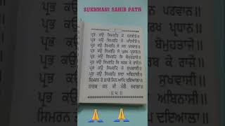 KIRTAN ROOPI SUKHMANI SAHIB PATHGURBANI STATUS SHORT  SATNAM SHRI WAHEGURU JI 🙏 [upl. by Nirrol]