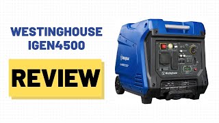 Westinghouse Outdoor Power Equipment 4500 Peak Watt Portable Inverter Generator Review [upl. by Eiramana]