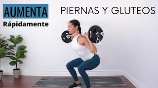 PIERNAS Y GLUTEOS EN CASA  Rutina para Aumentar piernas y glúteos en casa  Aumentar glúteos rápido [upl. by Naj590]