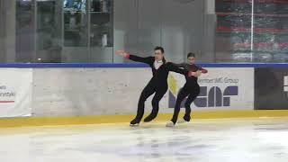 Rebecca Ghilardi  Filippo Ambrosini ITA FS  Diamond Spin 2024 [upl. by Sutniuq563]