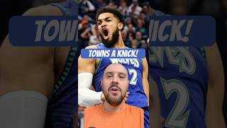 NEW YORK KNICKS ACQUIRE KARL ANTHONY TOWNS 💣 shorts [upl. by Vladimir]