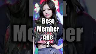 BLACKPINK Members Favorite AGE To Getting Married 😍😍 kpop blackpink shorts [upl. by Belayneh]