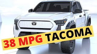 38 MPG for the Toyota Tacoma Hybrid Sounds Wild [upl. by Ahsinat]