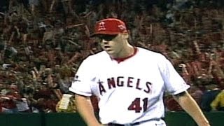 2002 WS Gm7 Rookie Lackey earns win in clincher [upl. by Roderica]