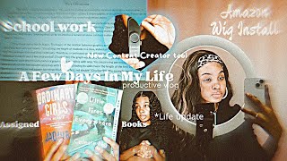 Days In My Life⭐️ Life Update college wig influencer fyp mylife [upl. by Eyanaj433]