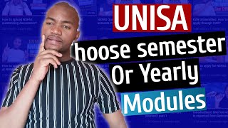 How to choose Modules at UNISA [upl. by Jefferson107]