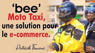 Le group Bee moto taxi de luxe solution pour ecommerçant en Afrique Le Uber en moto [upl. by Dobbins]