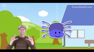 Incy Wincy Spider Animated with Finger Play [upl. by Joela]