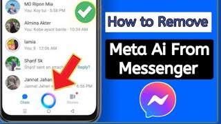 How to Remove Meta Ai From Messenger 2024 Remove Messenger Meta Ai Chat Messenger Meta Ai Remove [upl. by Eihcra]