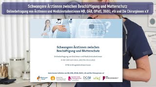 Schwangere Ärztinnen zwischen Beschäftigung und Mutterschutz [upl. by Brana342]