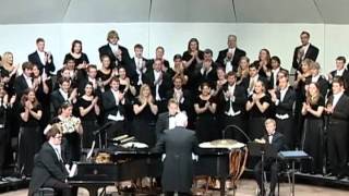 UWEau Claire Concert Choir  Alleluia  Paul Basler [upl. by Gessner]