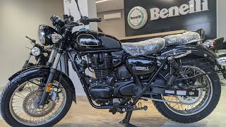 2021 Benelli Imperiale 400 BS6  Exhaust Sound  Black  Price  Mileage  Full Walkaround Review [upl. by Aeikan]