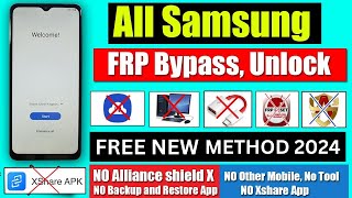 All Samsung Galaxy Frp Bypass without pc 2024  New Method [upl. by Constantine266]