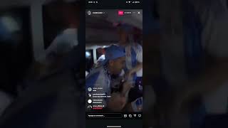 Enzo Fernandez amp Argentina players celebrating Copa America victory by singing racist France chant [upl. by Ethban]