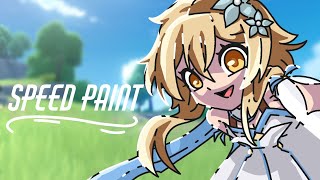 Speed Paint Genshin imact [upl. by Nirehs]