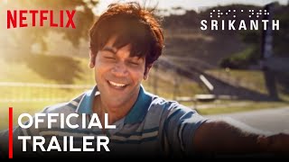 Srikanth 2024  Official Trailer  Rajkummar Rao Jyotika Alaya F amp Sharad Kelkar  Netflix India [upl. by Dalt]