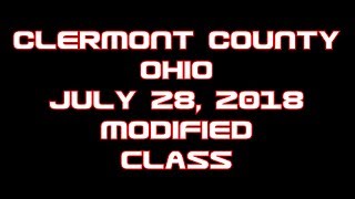 Clermont County Ohio July 28 2018 Modified Class2 [upl. by Nattie623]