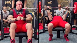 Giant Man Disrespected 352 Lbs 24 Reps [upl. by Cumine]