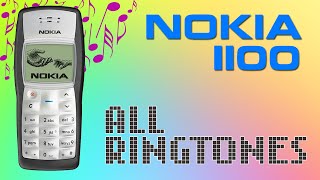 Nokia 1100 ringtones  All Nokia 1100 original ringtones  Nokia Monophonic ringtones [upl. by Hudis]