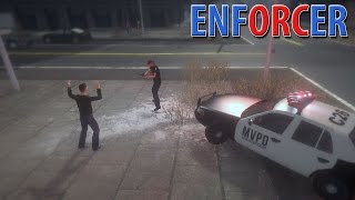 Enforcer Police Crime Action  I AM THE LAW [upl. by Ael]