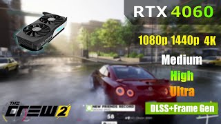 RTX 4060  The Crew 2 Benchmark in 2024  Testing the Unbeatable 98 Steam Sale [upl. by Grissom]